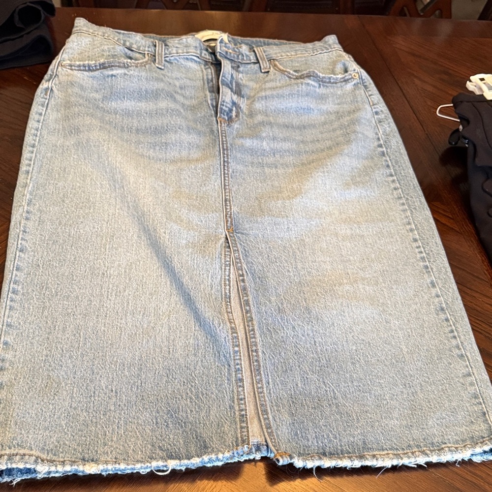 Denim skirt